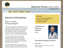 Tablet Screenshot of doctorstephaniemoore.com